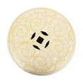 thumbnail image 3 of JONATHAN Y Double Happiness 18" Chinoiserie Ceramic Drum Garden Stool, Yellow/White, 3 of 8
