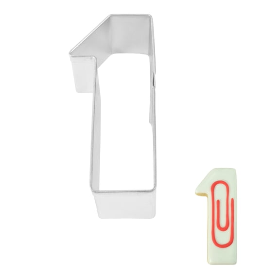 Number 1 Cookie Cutter