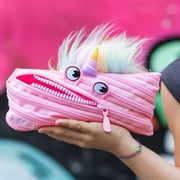 ZIPIT Pink Unicorn Pencil Case, Cute Pencil Pouch