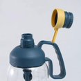 thumbnail image 4 of Botella De Agua De 1800 Ml Con Vasos De Agua De Boca Ancha Con Marca De Tiempo Y Pajita Para Hombres Y Mujeres Botella De Agua A Prueba De Fugas Con Asa Sweethay OD016133-01, 4 of 6