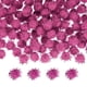 thumbnail image 1 of Uxcell Paquete de 100 Bolas de Pom Pom Brillantes, Bolas Mini de Brillo de 0.6in para Manualidades/Decoración de Fiestas [Rosa], 1 of 6