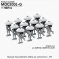 thumbnail image 1 of MOOXI Most Complete Space Wars Droid Spider Bot Sentry Adult Building Block Set MOC Brick Model Kit DIY Diorama Toy For Boy Gift,MOC2006-G, 1 of 13