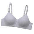 thumbnail image 3 of Bigetiay Gentle Lightweight Wireless Bra for Young Girls Junior High To High School Comfort Seamless Cup Care Breathable Everyday Wear, Size 14-16 Years, 3 of 6