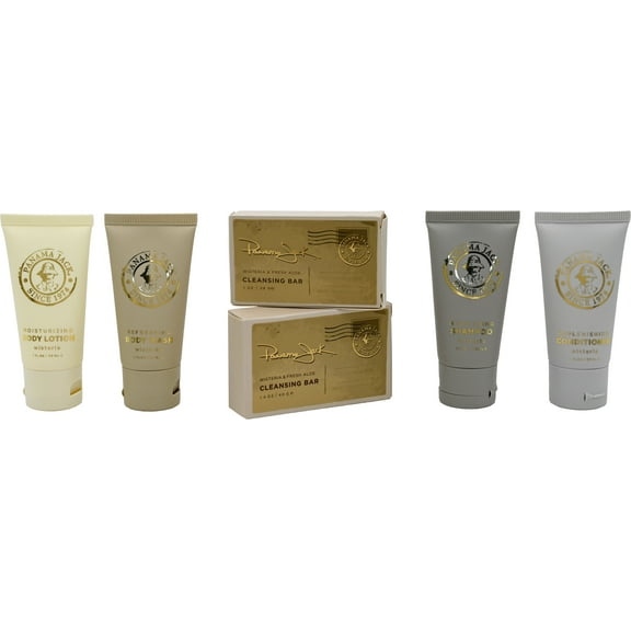 Panama Jack Wisteria Amenity Kit - Travel & Guest Hotel Soap, Shampoo & Lotion