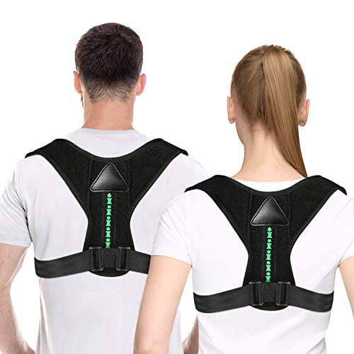 Posture Corrector Back Lumbar Shoulder Support Belt Women Men Adjust Body Brace 