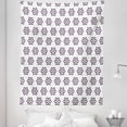 thumbnail image 1 of Floral Tapestry, Repeated Pattern Flower Shaped Ornamental Motifs on Plain Background, Fabric Wall Hanging Decor for Bedroom Living Room Dorm, 5 Sizes, White and Dark Purple, by Ambesonne, 1 of 1