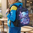 thumbnail image 3 of Jeiento Axolotl Toddler Backpack 13.5 Inch, Galaxy Sky Polyester Preschool Bag, Kids Backpack for Kids Outdoor Adventure Activities, 3 of 7