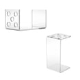 thumbnail image 2 of Miangastore Transparent Acrylic Scissor Holder for Hair Salon Supplies Storage Practical Modern Design Fits Various Tools 1PC, 2 of 8