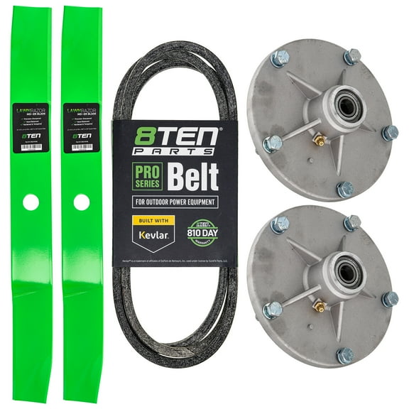 8TEN Blade Spindle Belt Kit for Murray 38 inch 38713x71A 38715x82A MK1005480