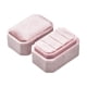 thumbnail image 1 of Joyero de terciopelo, caja para anillos, portátil, regalo, estuche decorativo para joyas. Rosa, 1 of 9