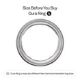 thumbnail image 2 of Monitor de sueño y actividad física Smart Ring OURA Ring 4, plateado, tamaño 13, 2 of 8