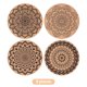 thumbnail image 5 of Posavasos Absorbentes Para Bebidas Posavasos Estilo Mandala Con Base De Corcho Juego De 6 Regalo Único De Inauguración De La Casa Para Hombres Y Mujeres Posavasos De Madera De Corcho Methold HA015514-00, 5 of 5