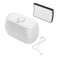 thumbnail image 1 of Pure Enrichment® PureZone™ Breeze Tabletop 2-in-1 Air Purifier - True HEPA Filter Cleans Air, Helps Alleviate Allergies, Removes Pet Hair, & Smoke - Ideal for Home, Bedroom, & Office Desktop Surfaces, 1 of 4
