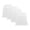 White 5inch 4pcs, variant on DOLITY 4Pieces Chair Bed Riser Lift Furniture Leg Support Base Extra Raiser Table Stand White 5inch 4pcs