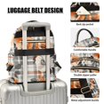thumbnail image 3 of FORMRS Mini Backpack Purse for Women Quilted Travel Daypack Casual Shoulder Bag, Plaid Floral, 3 of 7