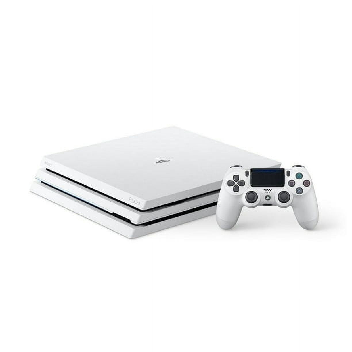 Restored Sony PlayStation 4 Pro Glacier White 1TB Gaming Console