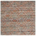thumbnail image 6 of SAFAVIEH Marquee Esmond Geometric Area Rug, Grey/Rust, 6' x 9', 6 of 10