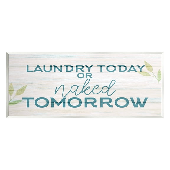 Stupell Industries Charming Country Laundry Botanical & Floral Painting Unframed Art Print Wall Art, 17 x 7