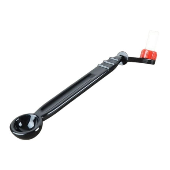 simhoa Coffee Machine Brush Accessories Espresso Machine Cleaning Brush for Kitchen Spoon length 15.85cm