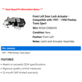 thumbnail image 2 of Front Left Door Lock Actuator - Compatible with 1997 - 1998 Pontiac Trans Sport, 2 of 2