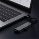 thumbnail image 1 of Estación de acoplamiento inteligente 4 en 1 adaptador de concentrador USB 3.0 tipo C para portátiles MacBook, 1 of 8