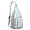 Grey-19, variant on 4-Pockets Cross Body Bags for Woman Men,Cute Sea Life Sling Bag Chest Bag with Adjustable Strap Women's Crossbody Bags for Outdoors Hiking Traveling