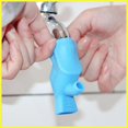 thumbnail image 3 of Extensor de grifo de 3 piezas para niños - Extensión universal de grifo de agua para fregadero de cocina, baño - para lavarse las manos y la cara,Azul, 3 of 5