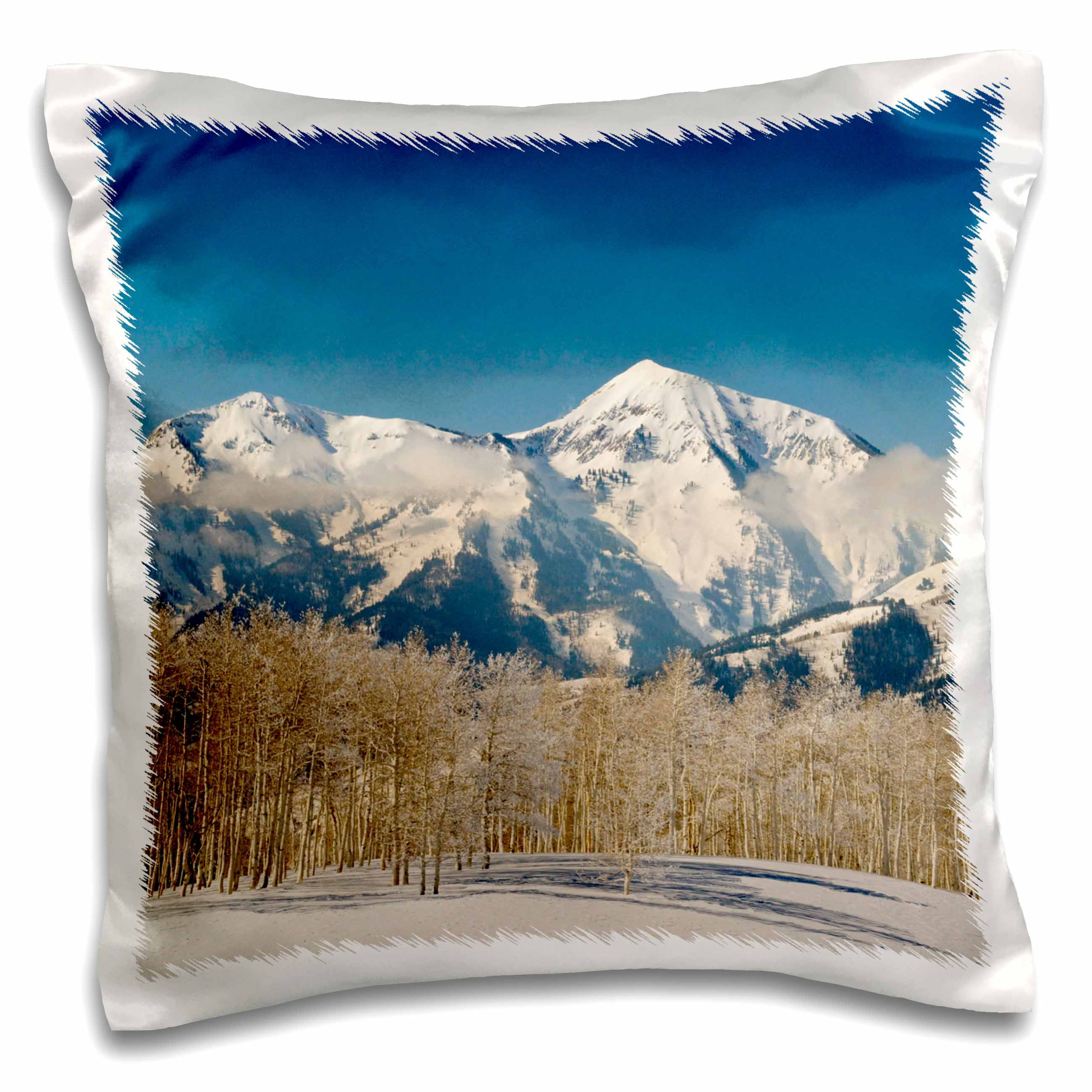 pc_147316_1 Wasatch Mountains Utah Mt Nebo USA-Us45 Hga0426-Howie Garber-Pillow Case 3dRose Quaking Aspen 16 by 16