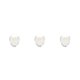 thumbnail image 4 of Matsuzay Papá Noel bigote franela barbas falsas fiesta de Navidad blanco accesorios de juego de rol cubierta Cosplay rendimiento bigote Type1 NO1, 4 of 6