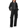 thumbnail image 3 of Pyhlmscde Women's Fall Zipper Long Sleeve Sweatsuit, Women Fall Clothes, Two Piece Sets for Women, Sweatsuits Women 2 Piece Outfit, 3 of 6