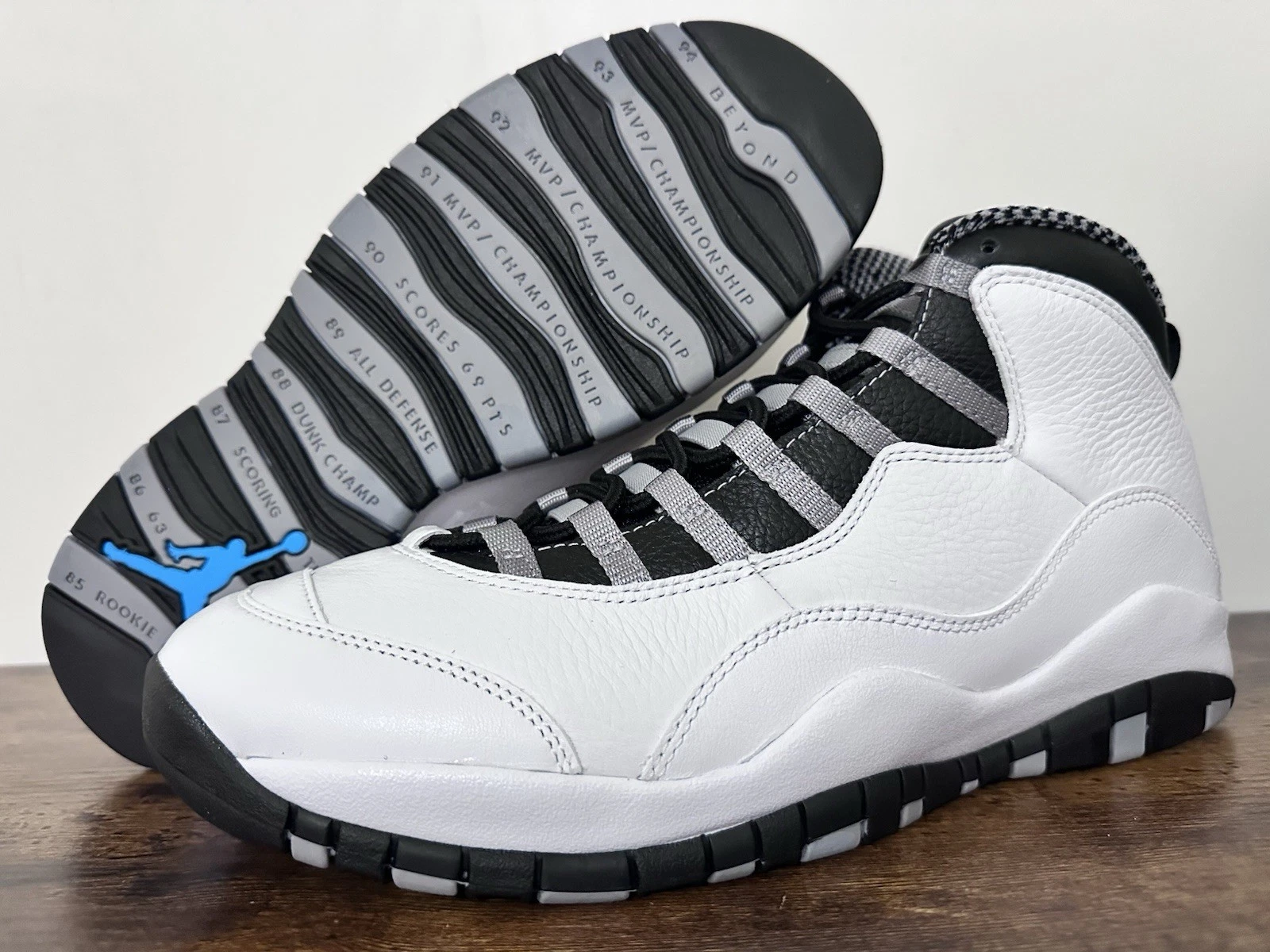 NIKE AIR JORDAN 10 RETRO LIGHT STEEL GREY 2025 HJ6779 104 SIZE 12