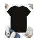 thumbnail image 2 of Camiseta informal con estampado de trébol del Día de San Patricio para mujer: cuello redondo, mezcla de algodón transpirable, manga corta, cómoda para todo el año, tallas XS-XXL., 2 of 5