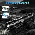 thumbnail image 3 of DAYBETTER Led Flashlight, Small Tactical Flashlight Battery Powered, 5 Modes, Zoomable, for Camping, Hunting, Home & Emergency (Batteries not Included), 3 of 7