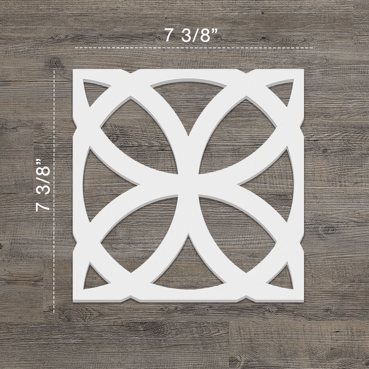 Extra Small Daventry Decorative Fretwork Wall Panels in Architectural Grade PVC
