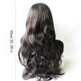 thumbnail image 3 of Fiudx Peluca de Seda Ligera y Resistente a Altas Temperaturas, Peinado Rizado y Esponjoso, Cola de Caballo Fácil de Peinar, Ideal para Fiestas y Bodas, Accesorio de Moda para Mujer, Cambio de Estilo, 3 of 7