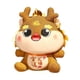 thumbnail image 1 of Juguete de dragón, animal de peluche de dragón, animal de peluche suave, novedad, adorable, decorativo Oro 43cm, 1 of 9