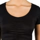 thumbnail image 5 of Playera Oggi Mujer Corte Crop Canalé Negra OGGI JEANS 2212407 NEGRO, 5 of 6