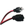 thumbnail image 2 of Husky 50 ft. 16/3 Medium-Duty Indoor/Outdoor Extension Cord, Red and Black, 2 of 4