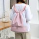 thumbnail image 4 of Mochila con cordón para mujer, bolso de hombro deportivo de nailon, estilo coreano, para viajes y fitness, 2024, 4 of 6