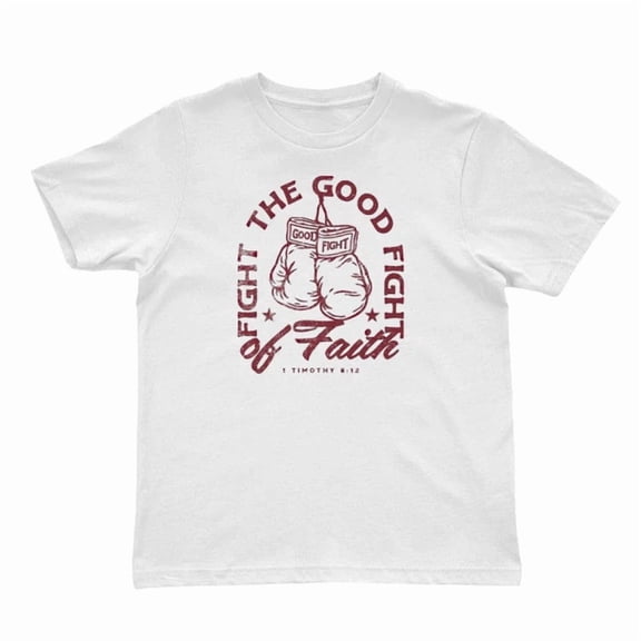 Faith The Good Shirt, Screen Print Shirt, Christian Apparel, Faith Based Birthday Gifts; For Men & Women