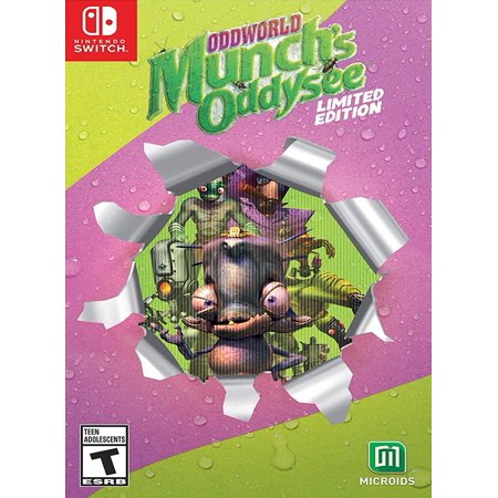 Restored Oddworld: Munch s Oddysee Limited Edition (Nintendo Switch  2020) Video Game (Refurbished)