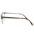 thumbnail image 3 of Tom Ford TMF-OPTG-FT5382-009-50 50-19-140 mm Round Eyeglass Frames, Brown, 3 of 5