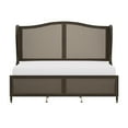 thumbnail image 6 of Hillsdale Furniture Sausalito Wood and Cane King Bed, Oiled Bronze, 6 of 12