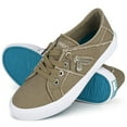 thumbnail image 4 of JENN ARDOR Womens Sneakers Fashion Canvas Shoes Lace up Flats Low Top Walking Shoes, 4 of 11