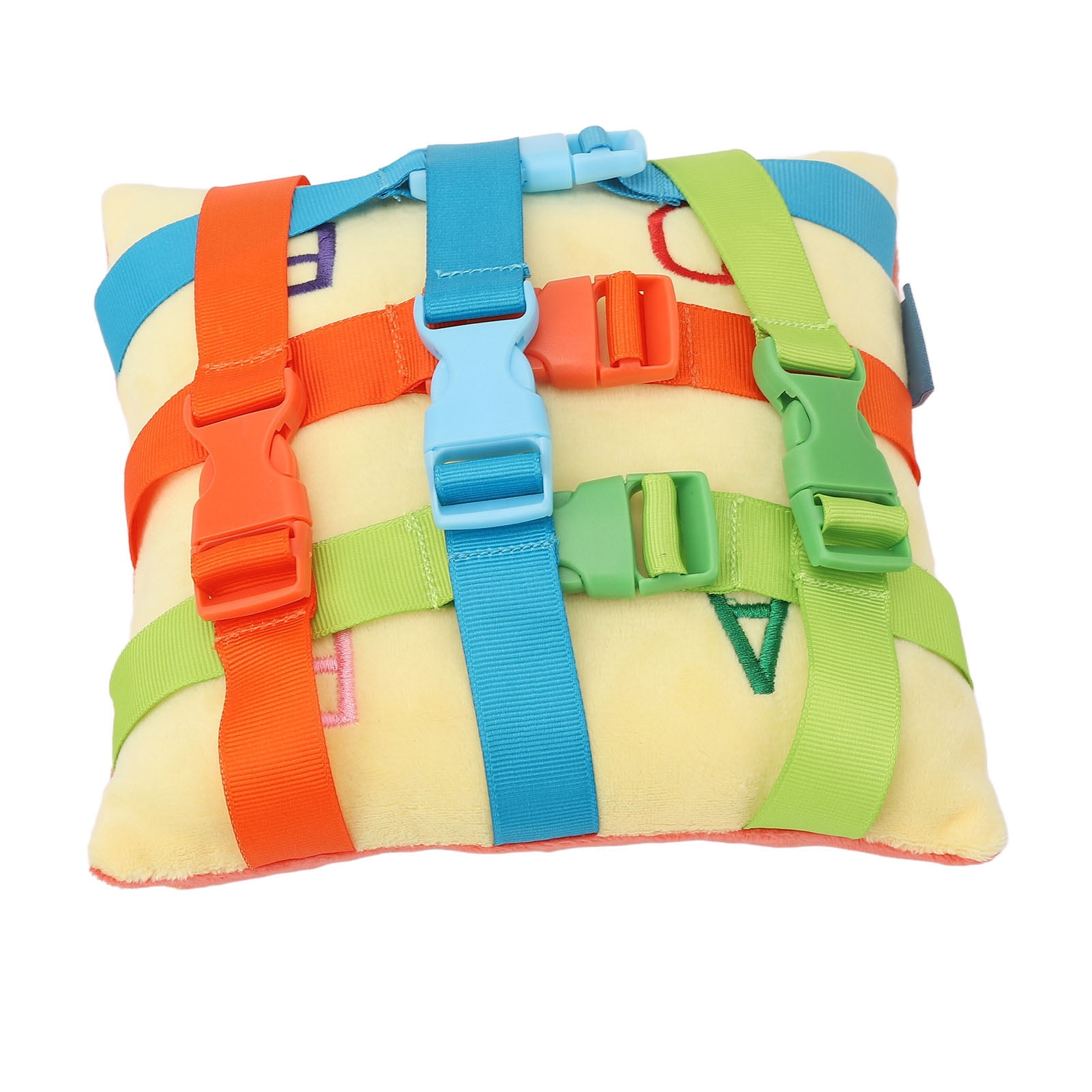 Dementia Sensory Pillow, Buckle Release Sensory Pillow Soft Plush