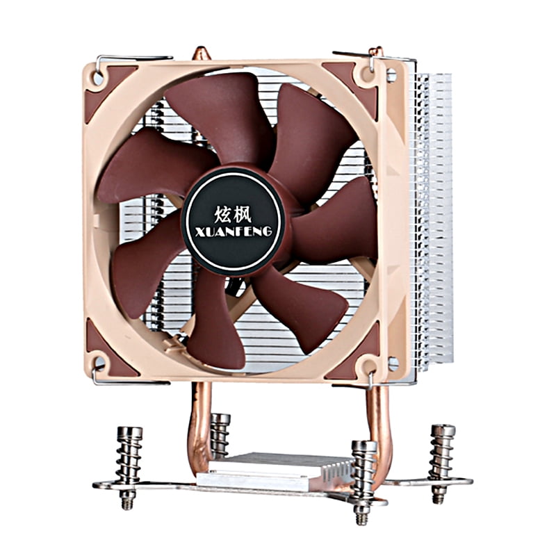 Computer Processor CPU Cooling Fan Efficient Cooler 2 Heat Pipe Suitable For Installing LGA2011 2066 2099 x79 x99 e5 Air-cooled
