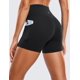 thumbnail image 2 of Shorts CRZ YOGA Butterluxe tiro alto cruzado con bolsillos laterales 10 cm XL, 2 of 5