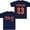 navyblue, variant on Central Cee 23 T-Shirt Merch Summer For Women/Men Unisex O-neck Short Sleeve Tshirt Streetwear Top