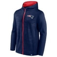 thumbnail image 2 of Men's Fanatics Navy/Red New England Patriots Ball Carrier Full-Zip Hoodie, 2 of 3