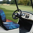 thumbnail image 3 of Uorisanigo Golf Cart Seat Covers Washable Seat Protectors Fit for EZGO Club Car and More 2 Person Seats Golf Carts Durable Easy Install and Clean, 3 of 7
